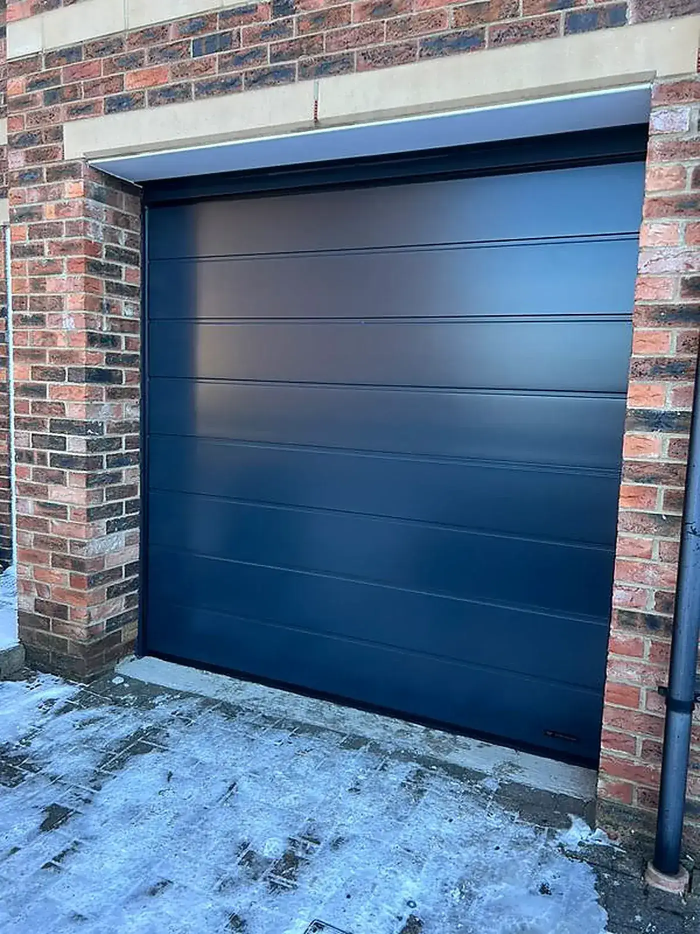 Industrial garage door fitted to a commercial premises in Gauteng